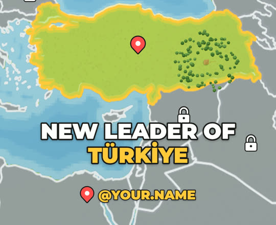 Preview: your country unlocked on the map